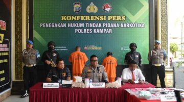 Dari FY ke Big Boss Berinisial A: Polisi Usut Jaringan Sabu 1 Kg di Wilayah Tapung Kampar